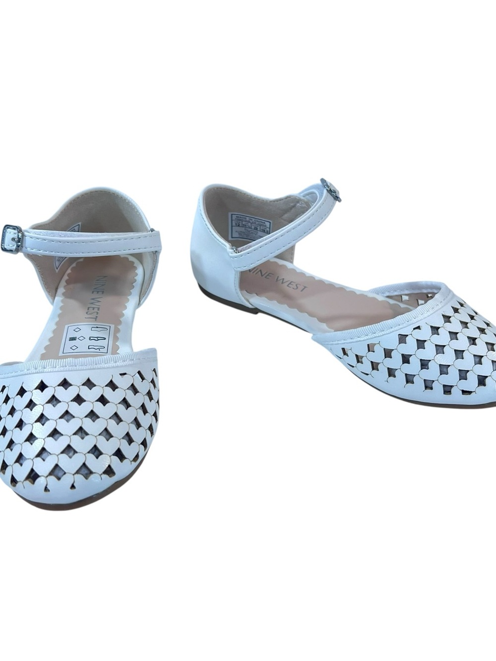 Nine West Viivien Sandals Girls New White